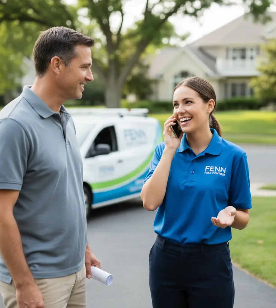 Fenn Pest Control customer support in Watervliet